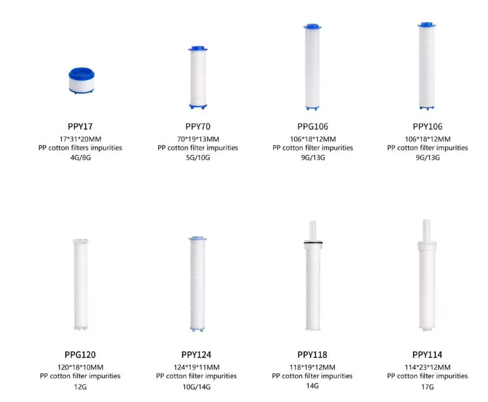 Shower Stick Filter Cartridge Handheld Shower Head