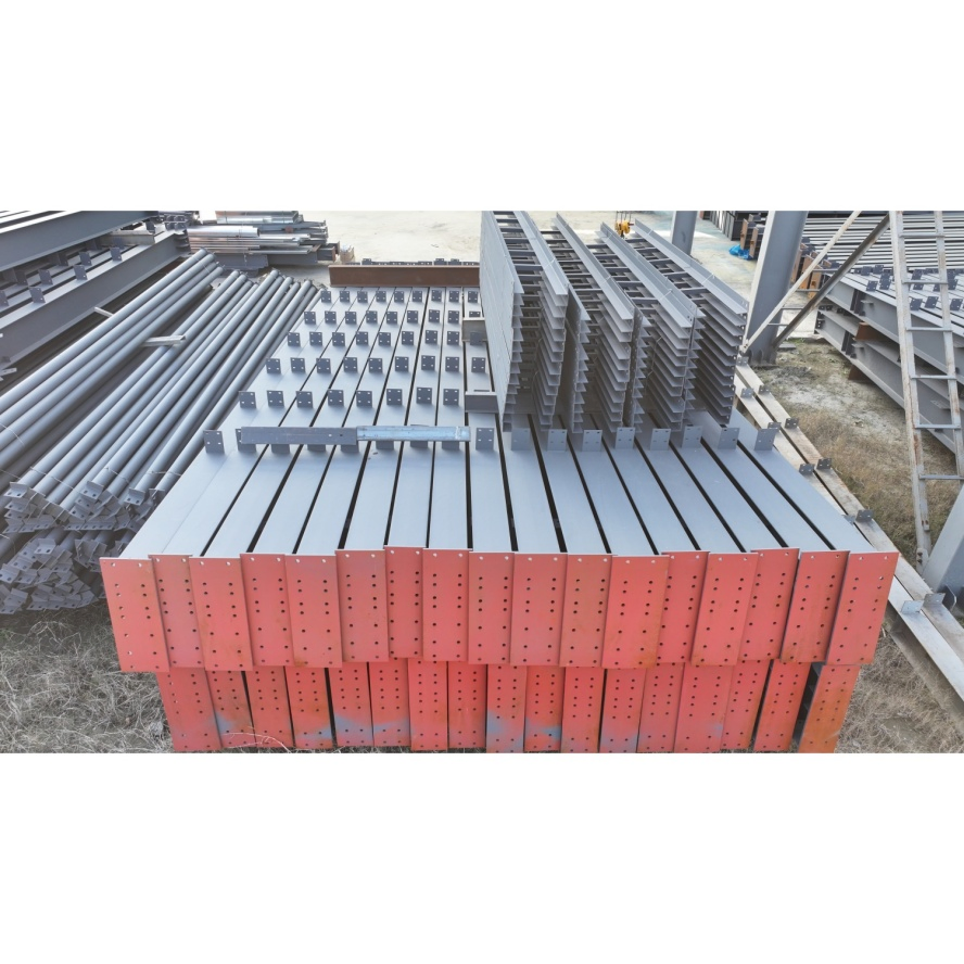 Custom Private Label Water-Proof Wind-Resistant Recyclable Prefabricated Epoxy Coated Steel Structure for Retail Store