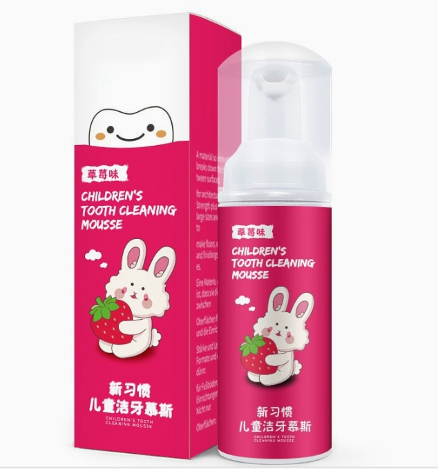 Fluoride Free Fruit Flavor Kids Private Label Toothpaste for Children