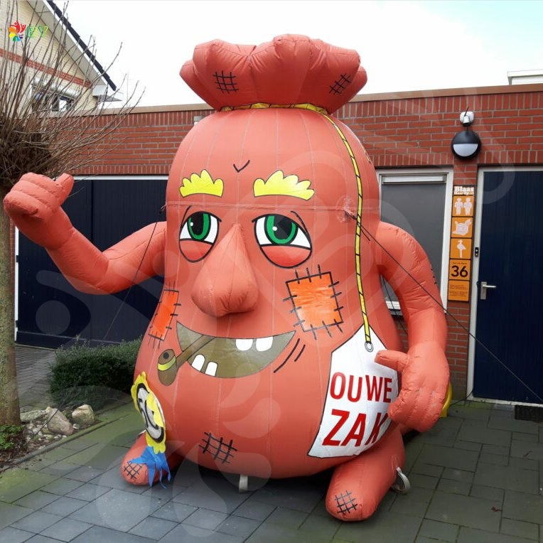Holland Inflatable Old Bag Cartoon for Advertising