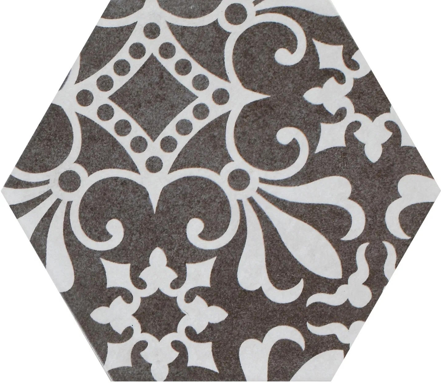 Sleek Hexagonal Porcelain Wall Floor Tile for Kitchen