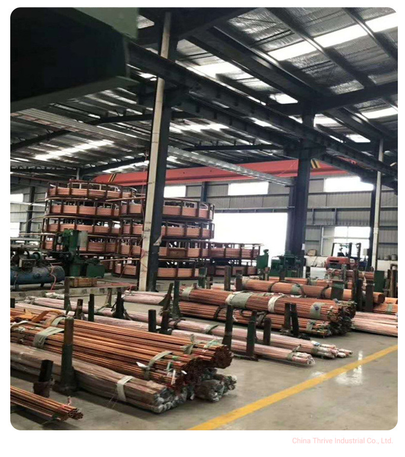 C10100 C10200 C11000 99.9% Pure Copper Tube / Copper Pipe