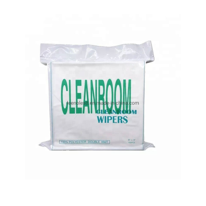 Wholesale Semiconductor Industry Dust Free Cleanroom Microfiber Wipe Cloth