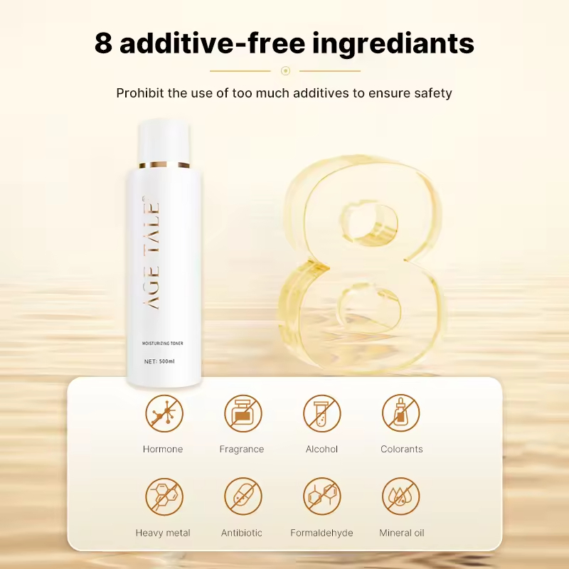 Essential Skincare Product Plant Extract Deep Moisturizing Toner Soothing Brightening Revitalizing Facial Toner