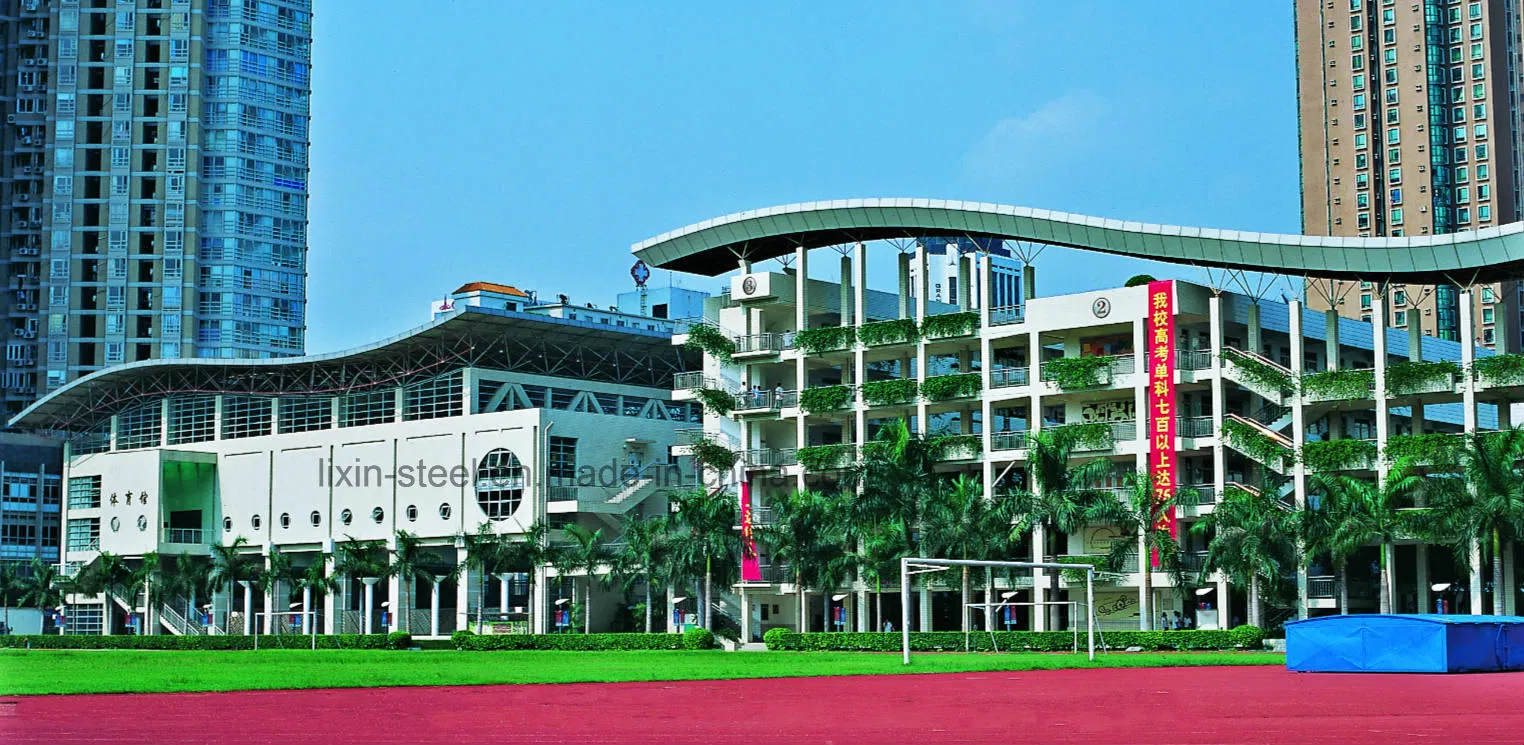 Low Cost Steel Construction Space Truss Roof for Basket Ball Court