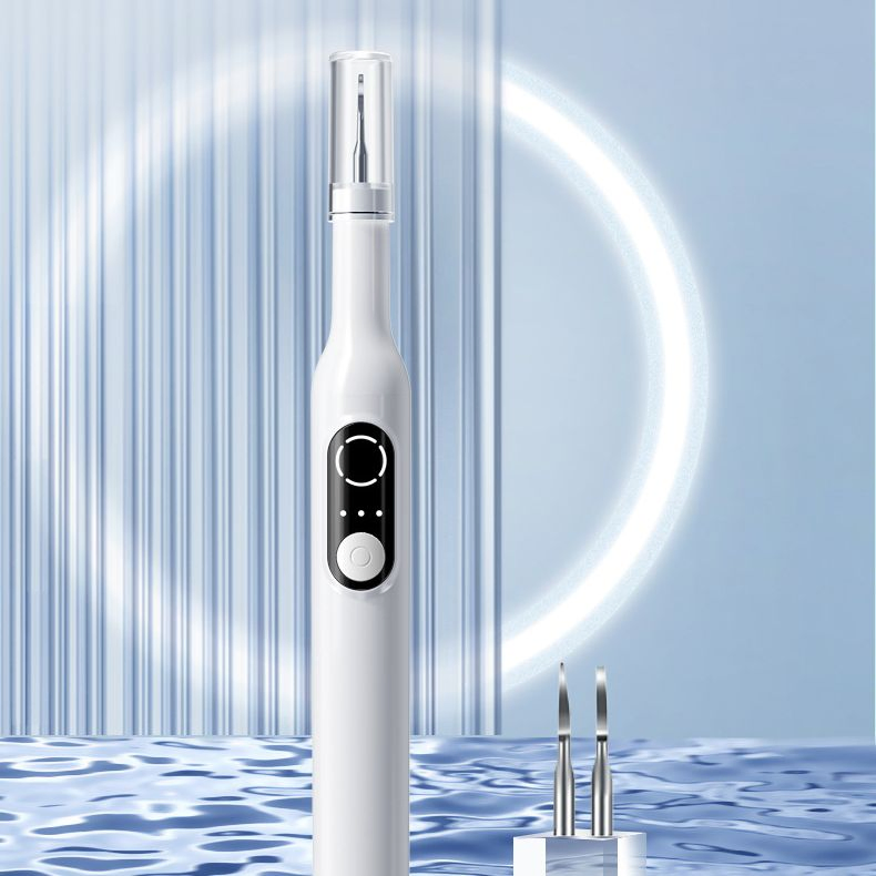 Ultrasonic Tooth Cleaner Household Oral Calculus Remover Tartar Remover with LED Lighting