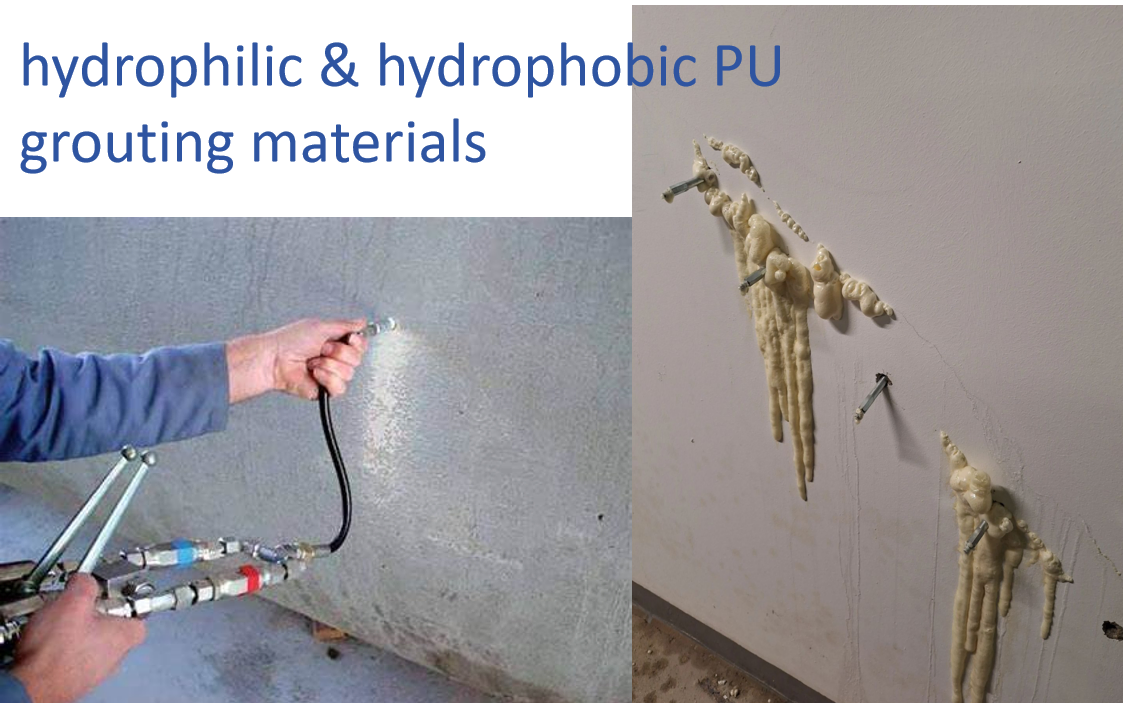 Hydrophobic PU Chemical Grouting for Effective Injection Leak Repair Solutions