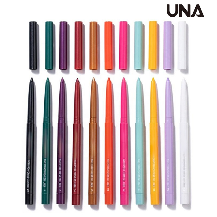 20 Color Waterproof Matte Gel Eyeliner Pen Glitter Long-Lasting Quick-Drying Eyeliner