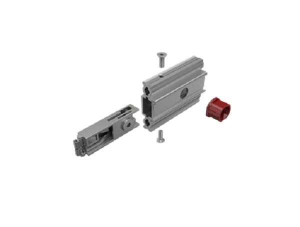 Lock Cylinder 80 Single Lock for Installation of Tension Hinges of 80mm Square Round Extrusion