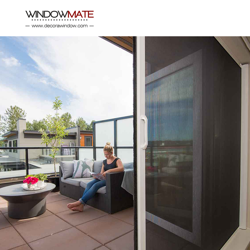 Aluminum Frame Sliding Bar Roller Screen Door Roller Screen