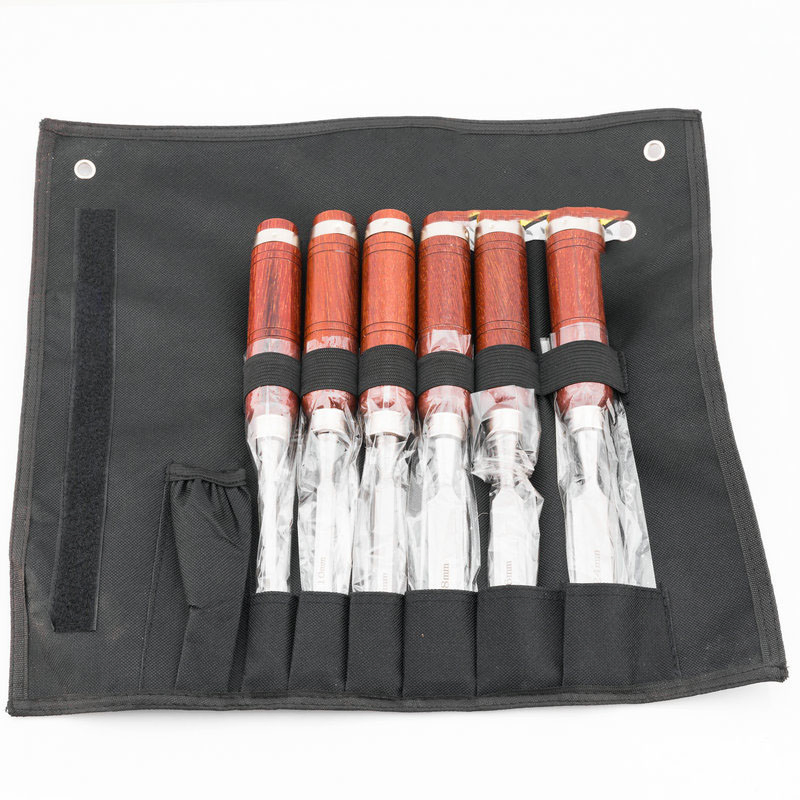 Долото круглое для резьбы по дереву из красного дерева