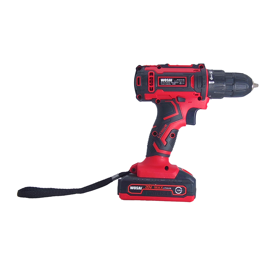 China Factory Supply Househand Wood Metal Hand Cordless Drill Power Electric Tools Torque Battery Screwdriver 20V Screwdriver