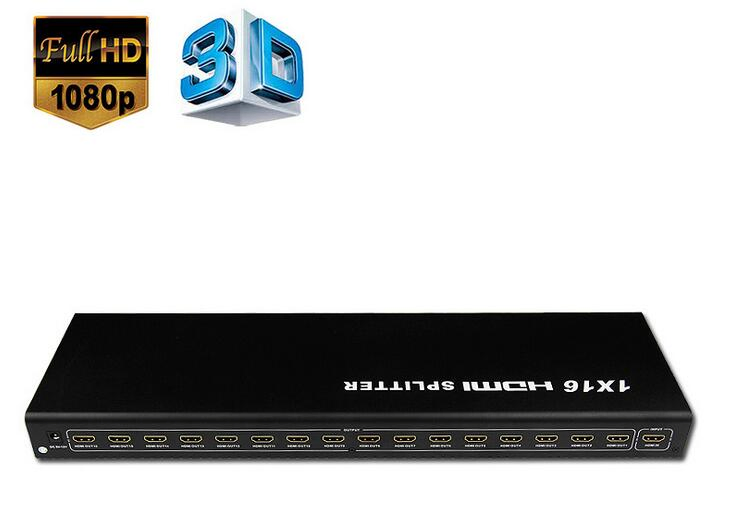 HDMI-сплиттер 1x16, 2.0, 16 портов