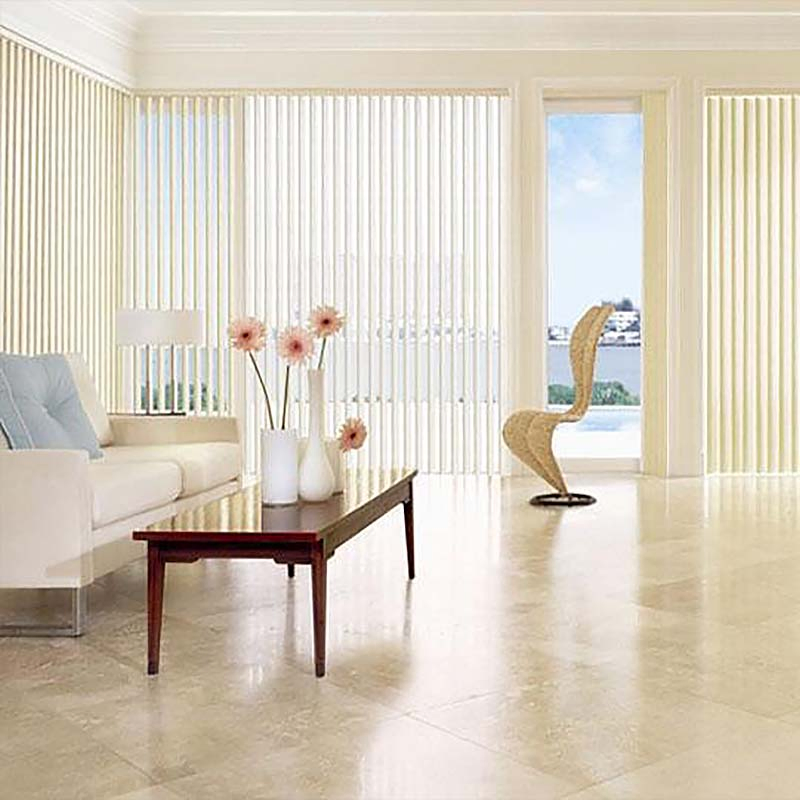 Simple Style Office Hotel Window Sunshade PVC Vertical Blinds