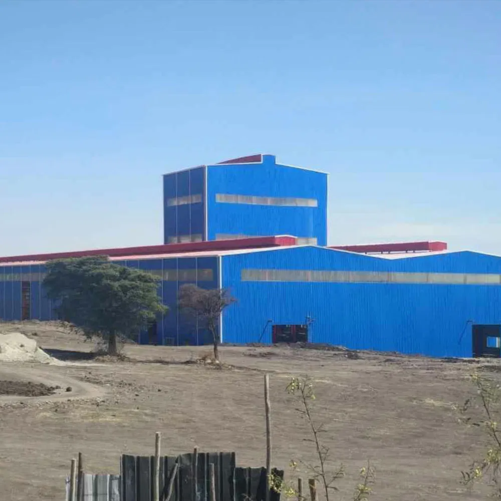 Customized Size Steel Structure Building Design Modern Metal Workshop