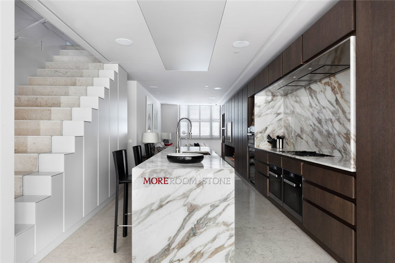 Imported Calacatta Gold Kitchen Countertops