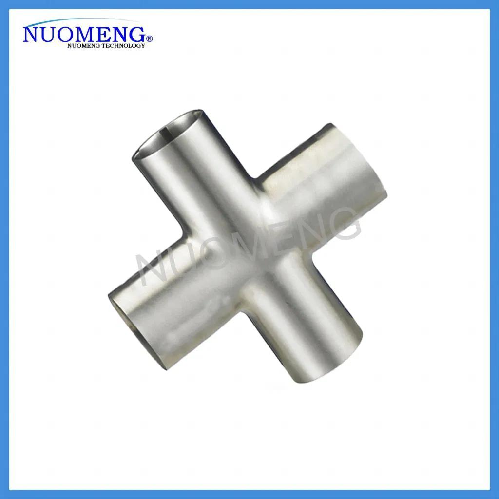 High-Quality Sanitary Stainless Steel Welded Equal Cross Fitting