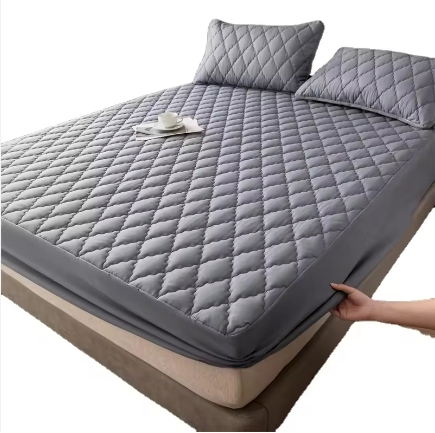 Cotton Terry White Waterproof Mattress Protector