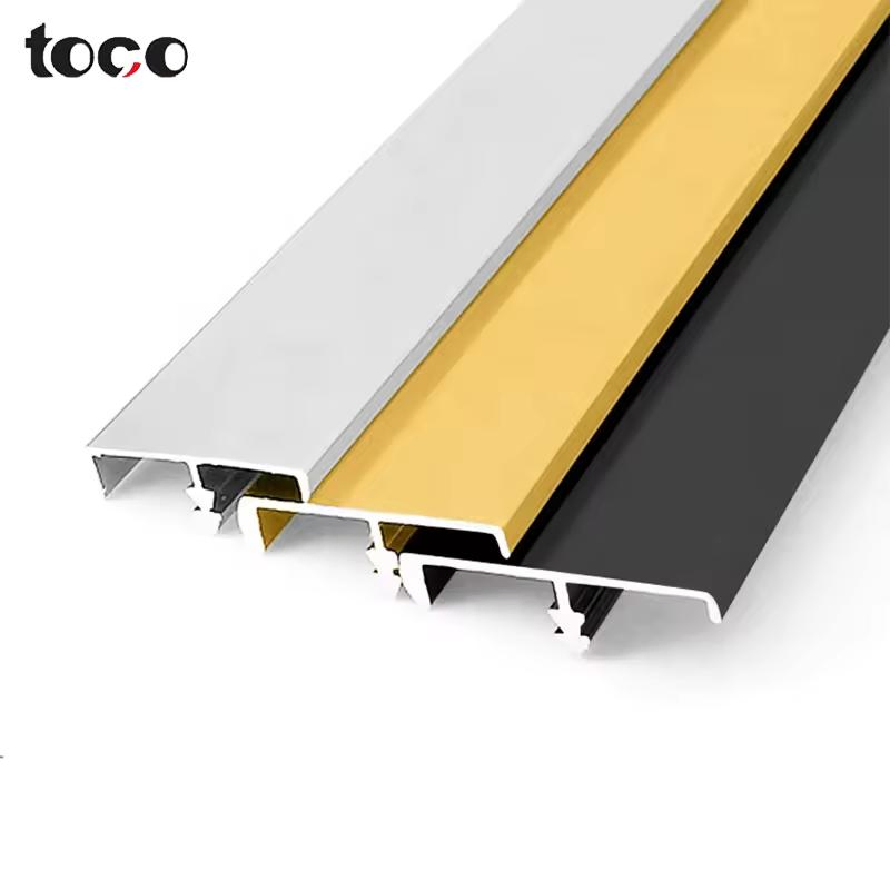 Multiple Color Square Aluminum Edge Banding Profile Corner Tile Trim