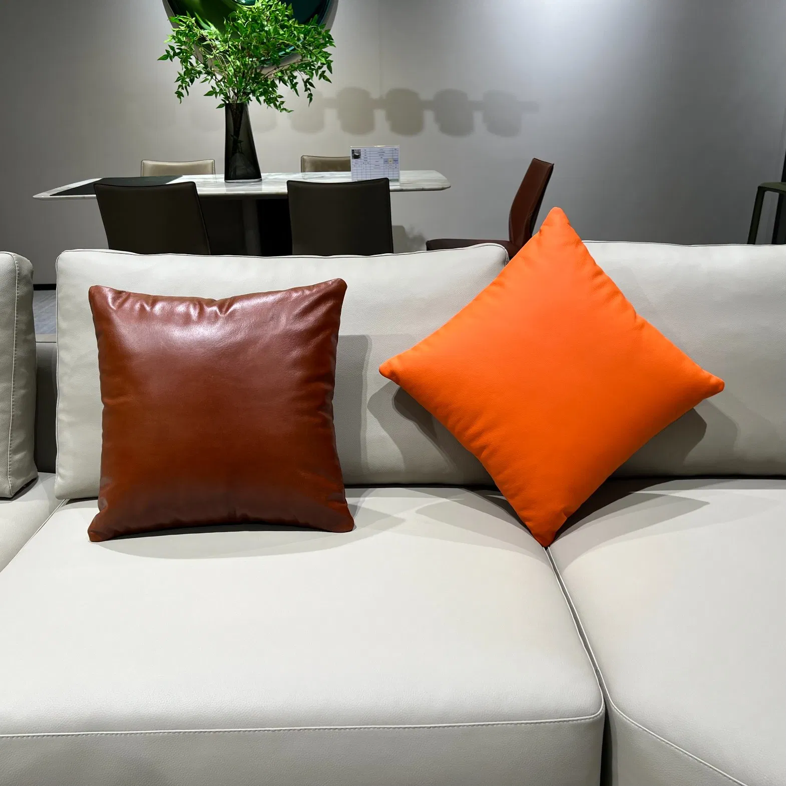 Wholesales Leather Pillows Sofa Chair Car Seat Cushions for Home Decor