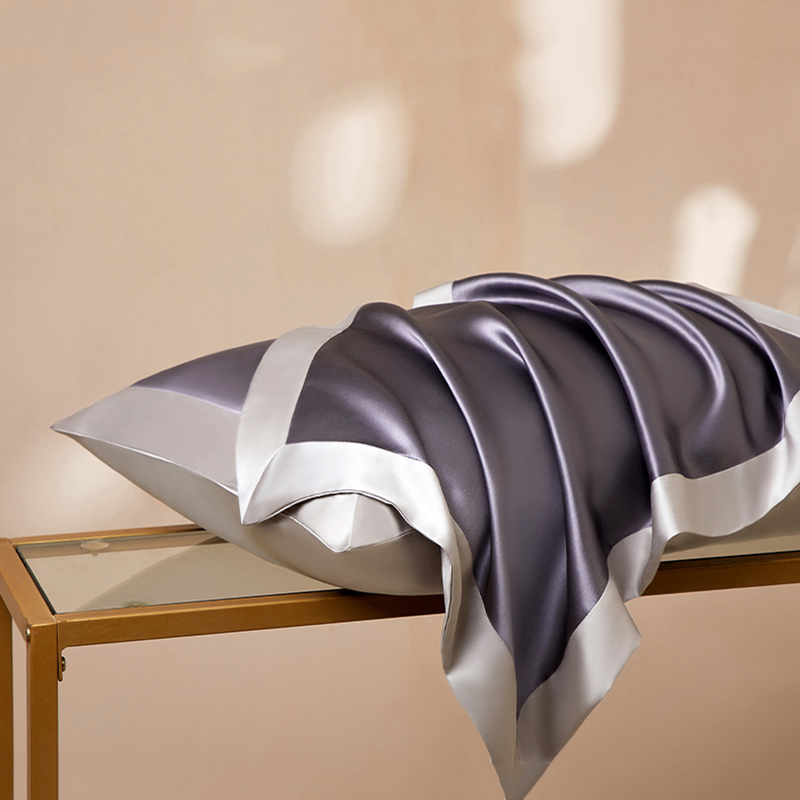 Colorful 100% Mulberry Silk Satin Pillowcase