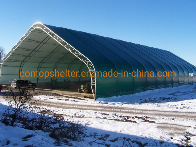 Portable Steel Frame Storage Shelter Prefabricated Building Large Garage Tent