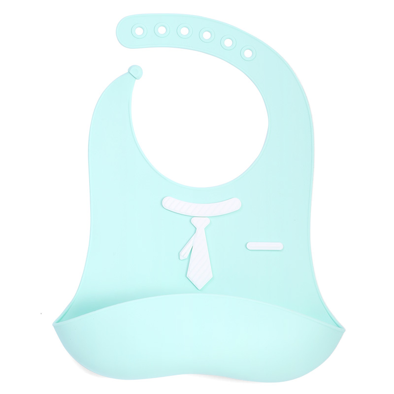 Trending Bibs Food Grade Silicone Customize Saliva Pockets Baby Bib