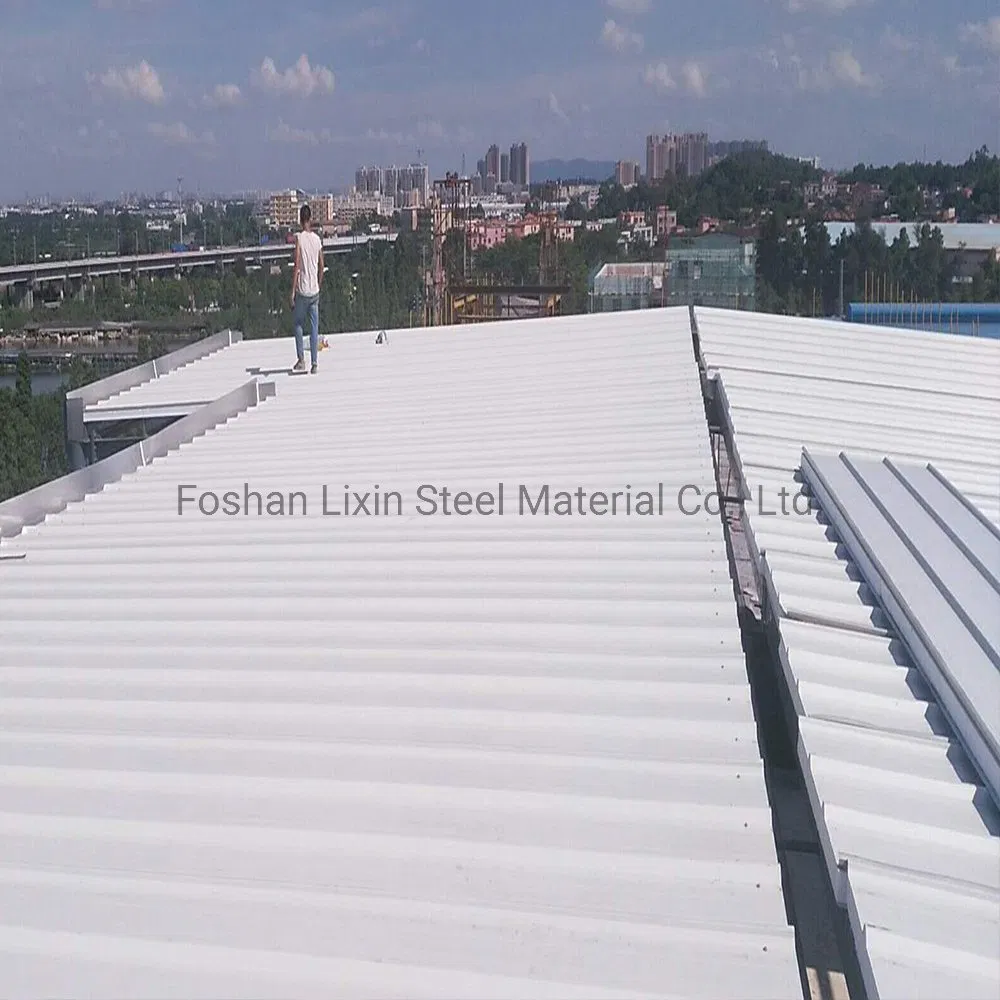 Africa Steel Structure Storage Shed Prefabricated Buildings Connect with Steel Bridge