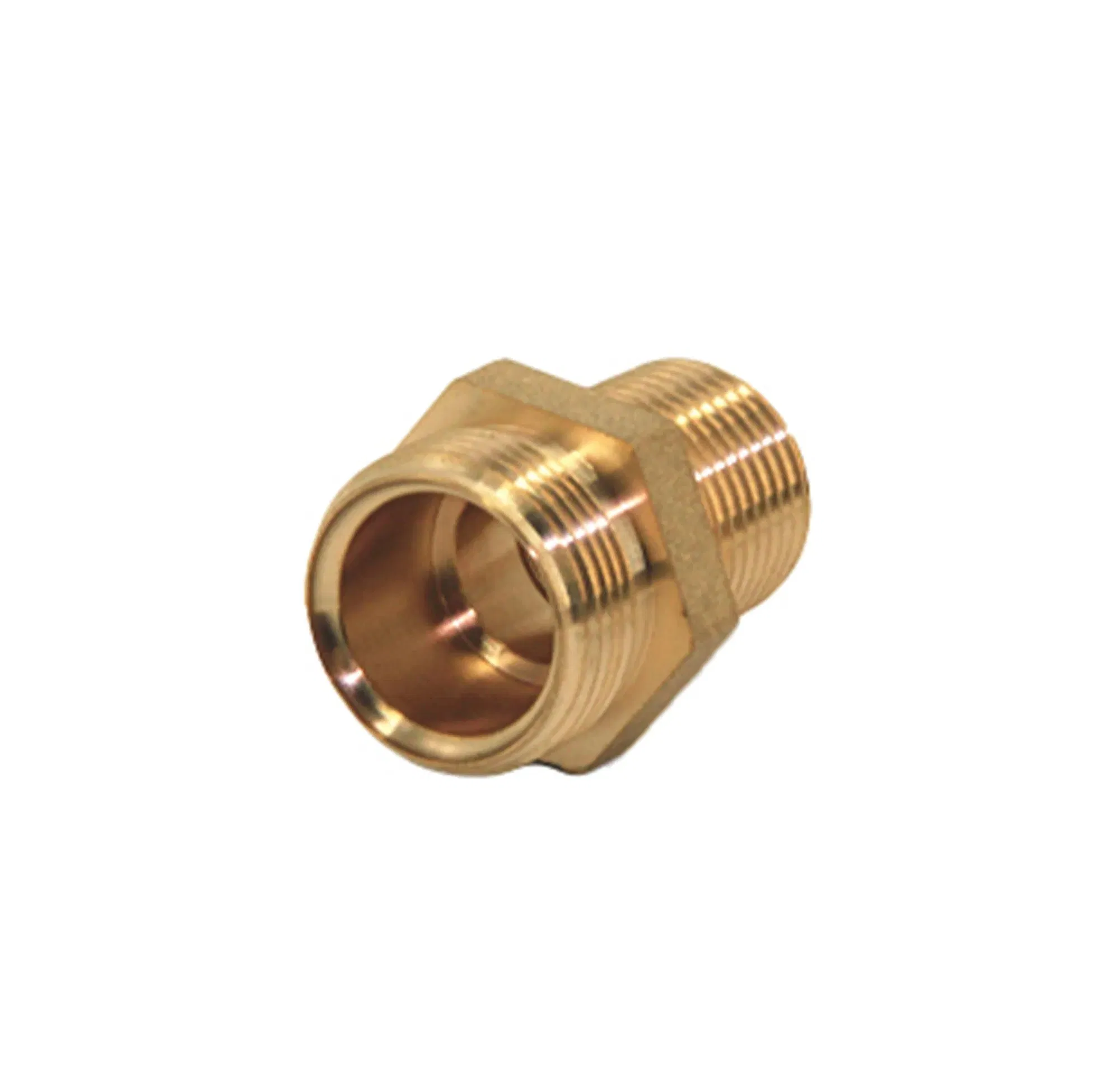 Connector Pneumatic Copper Brass Made Elbow Csst Gas Valve Hose Water Termination Compression Press Pipe Fitting