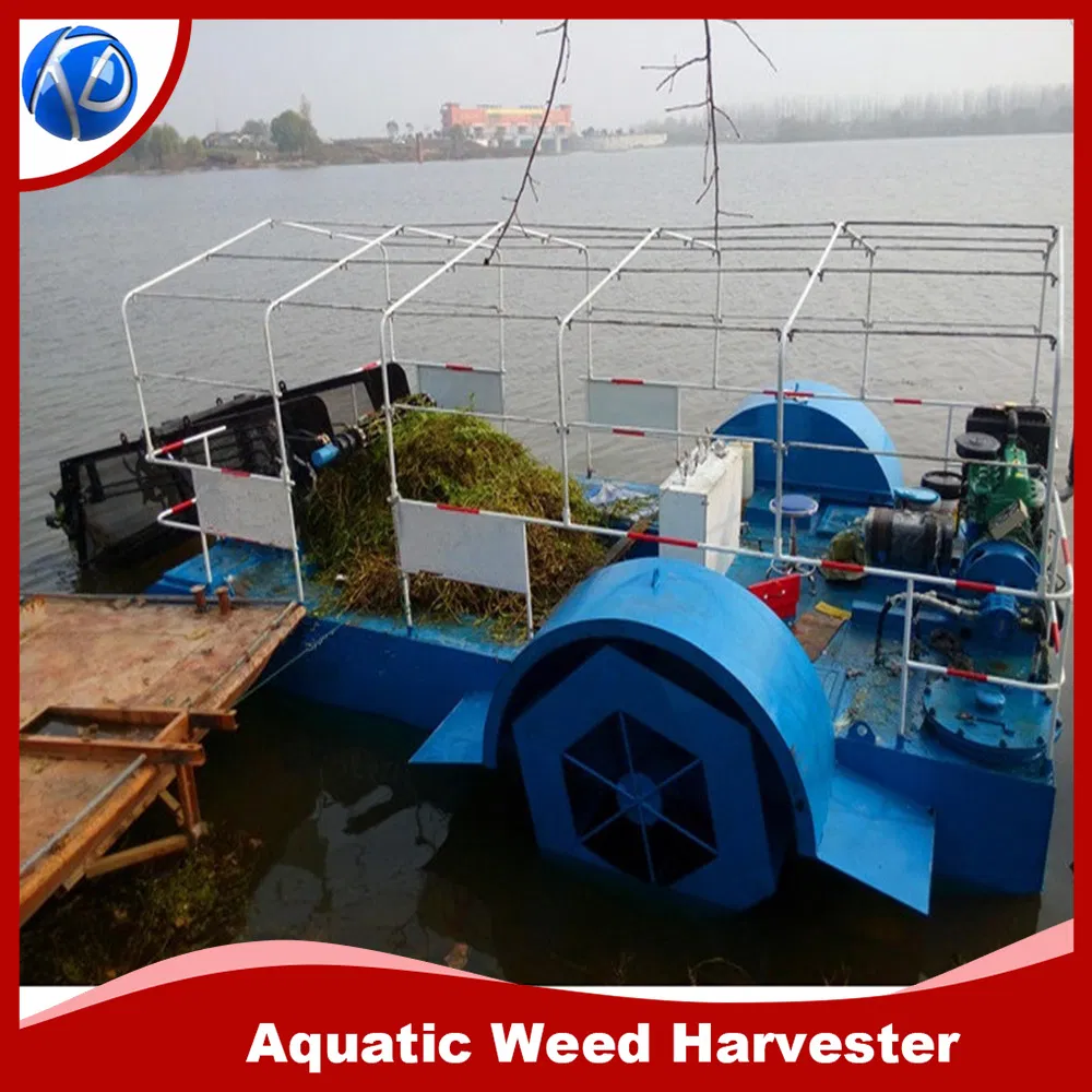 Гидравлический комбайн для уборки водного гиацинта