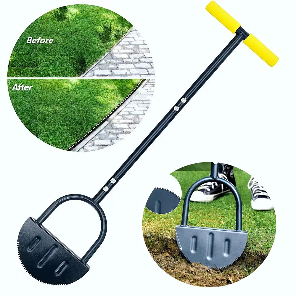 Manual Lawn Edger Shovel Tool for Edge Trimming and Border Cutting