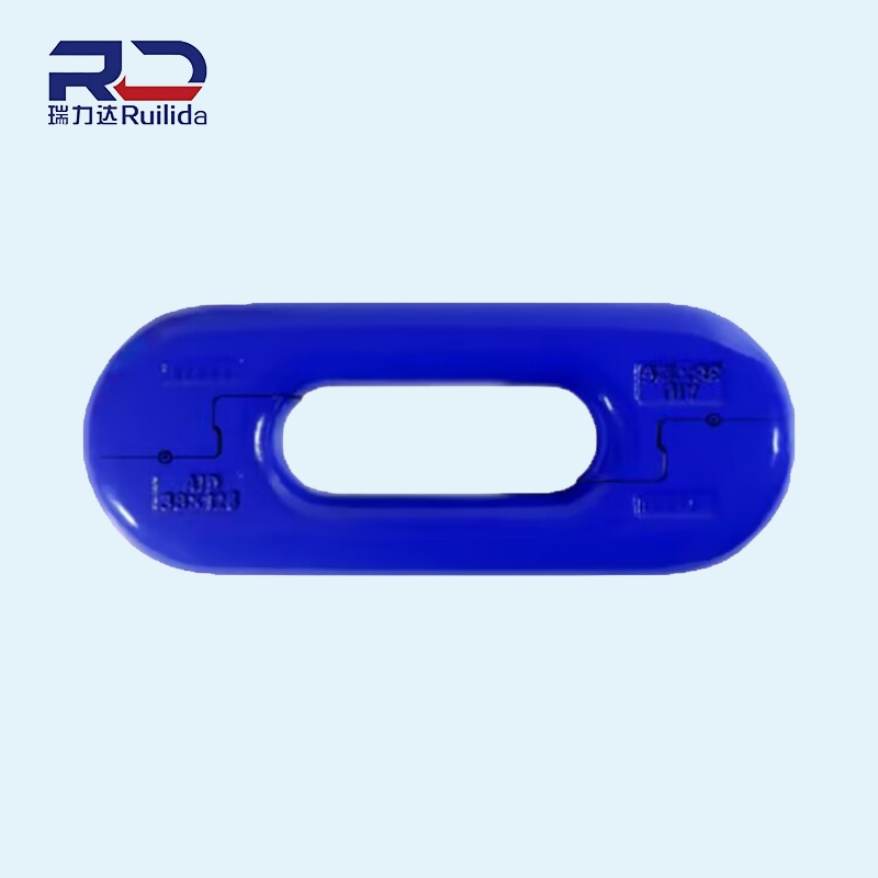 48*152mm Mining Chain Flat Connector, Vertical Connecting Ring, End Connection