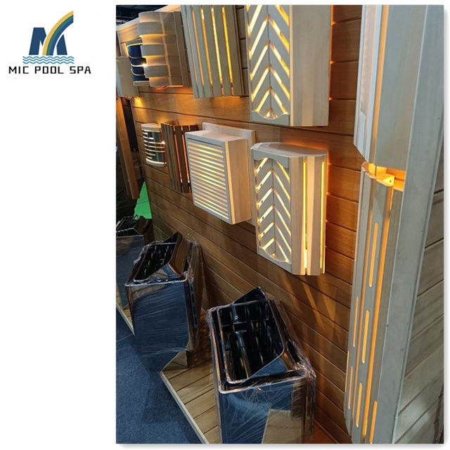 2022 Hot Selling Wooden Sauna Room Accessories and Sauna Set Equipment