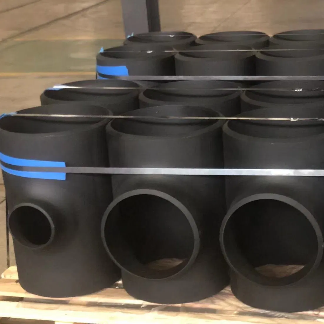 Carbon Steel ASME B16.9 Pipe Fitting Seamless Stainless Steel Sch40 ASTM A234 Wpb Butt Weld Equal Tee