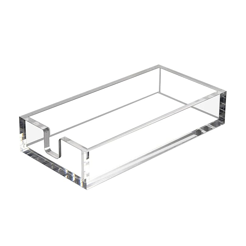 Elegant Acrylic Towel Holder for Home and Event Decor