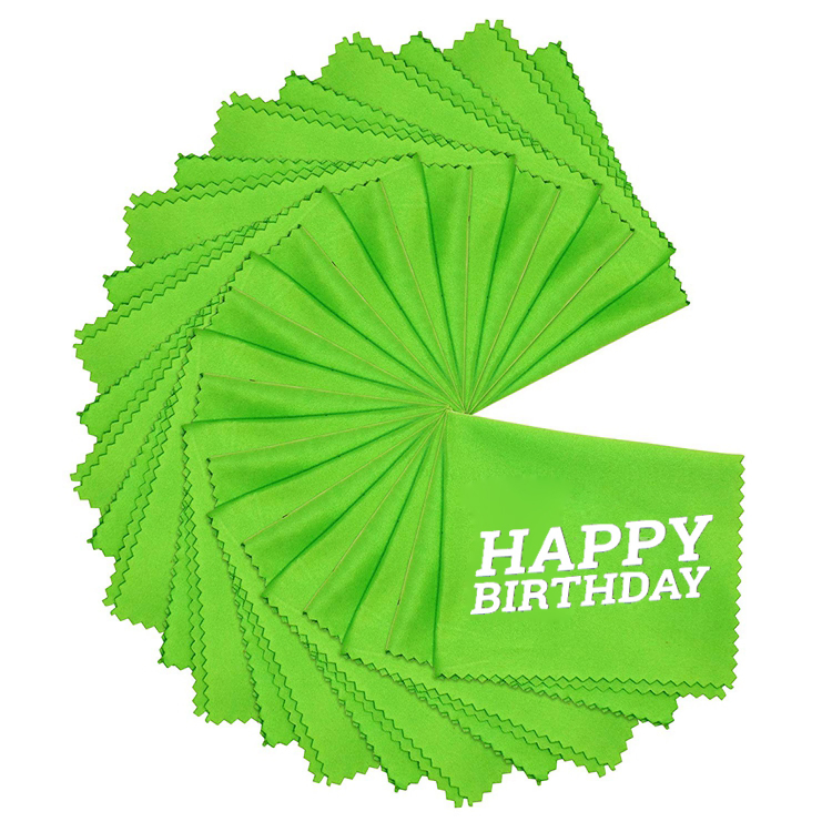 High Quality Custom Printed Microfiber Cleaning Cloth for Glasses Eyewear Jewelry