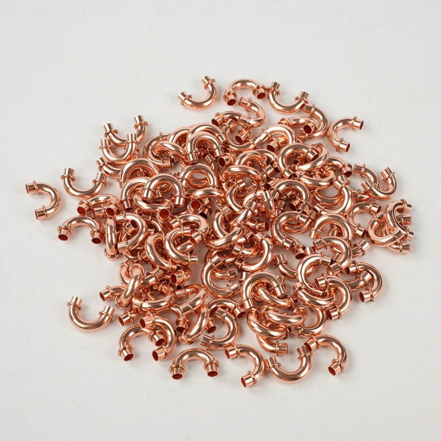 Free Sample Copper Pipe Fittings 90 Degree Elbow Adapters
