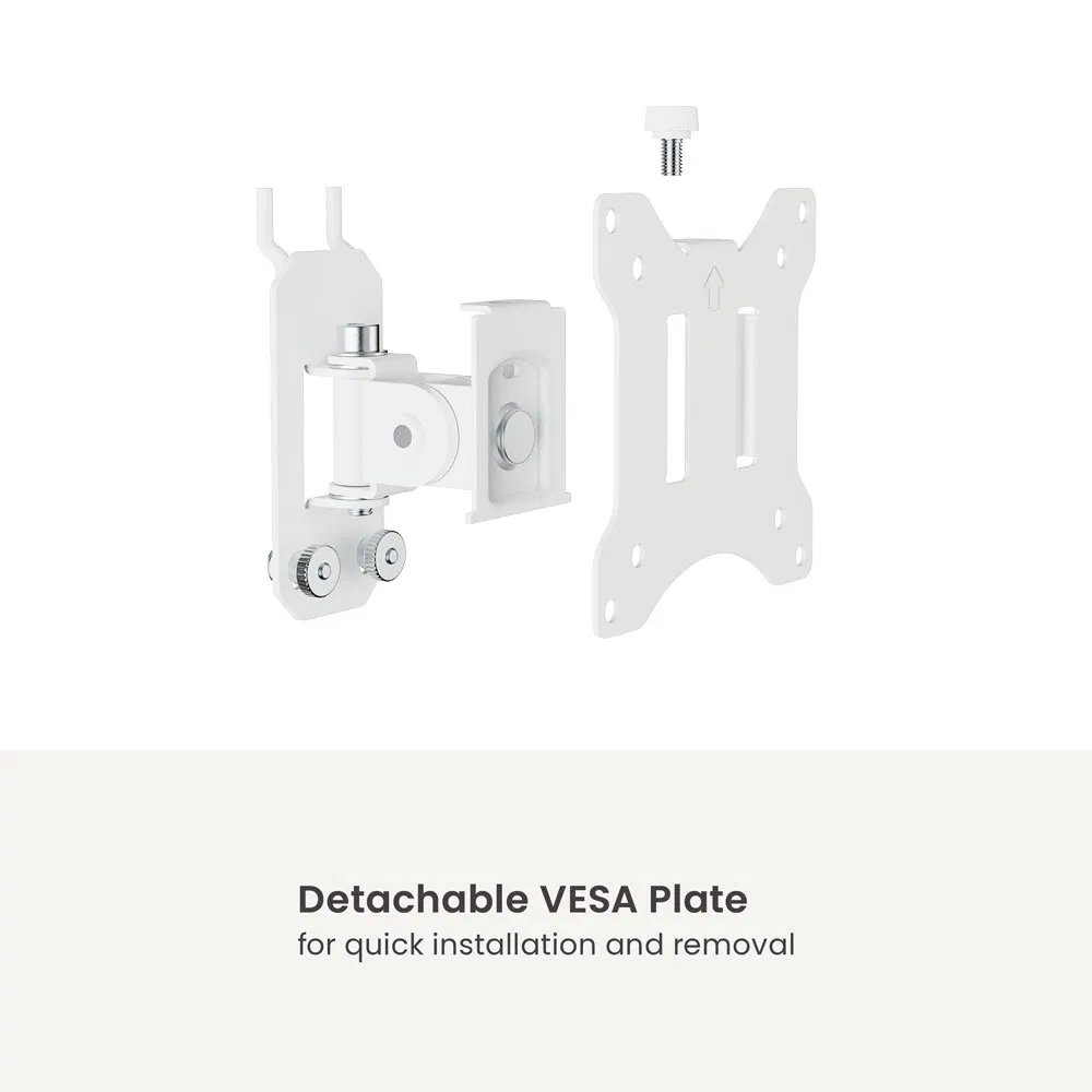 Custom Steel Metal Multi-Purpose Peg Board for Home Office Organization Clamp-on Desk Mount Shelf Organizer Pegboard