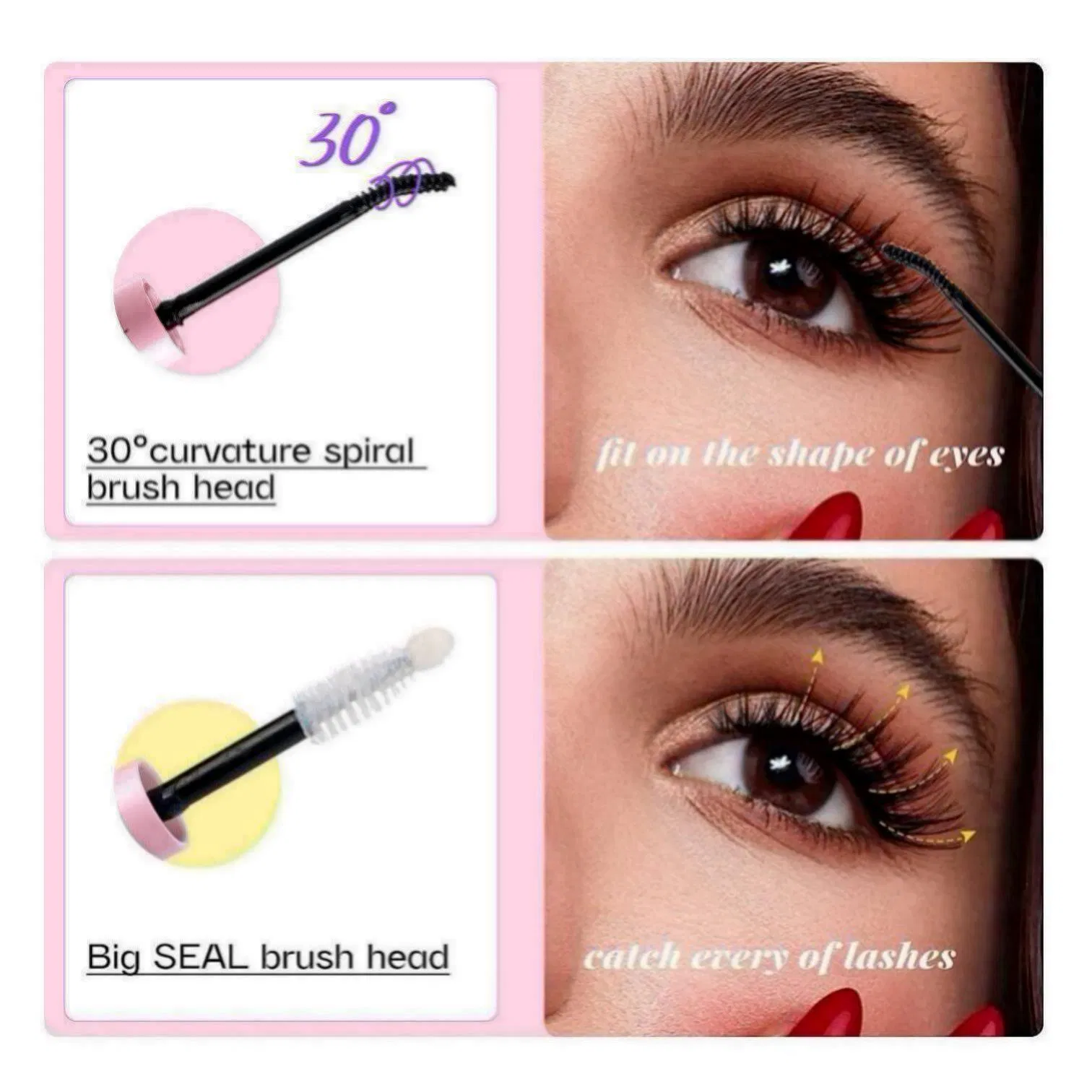 Eyelash Glue with Clear Sealant for Extended Wear and Durability