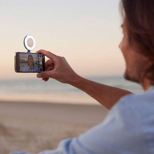 Магнитная LED-подсветка для селфи с держателем Magsafe