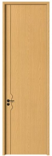 Solid Zebrawood Interior Door - Minimalist Invisible Hinge Seamless Joint