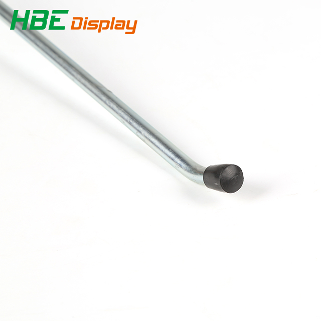 Supermarket Metal Single Wire Display Hook for Gondola Shelves