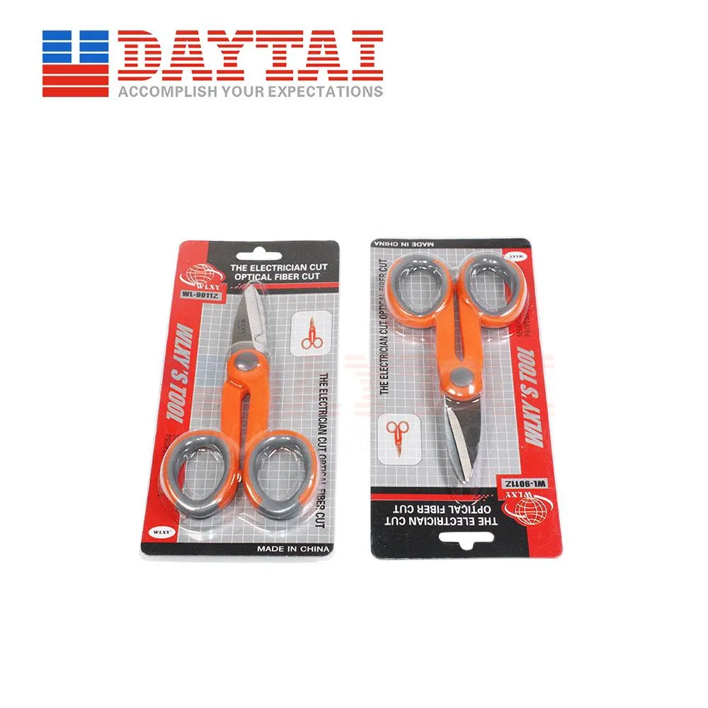 Fiber Optic Accessories Kits Tool Box Including Visual Fault Locator, Fiber Cleaver, Kevlar Scissors, Cable Stripper