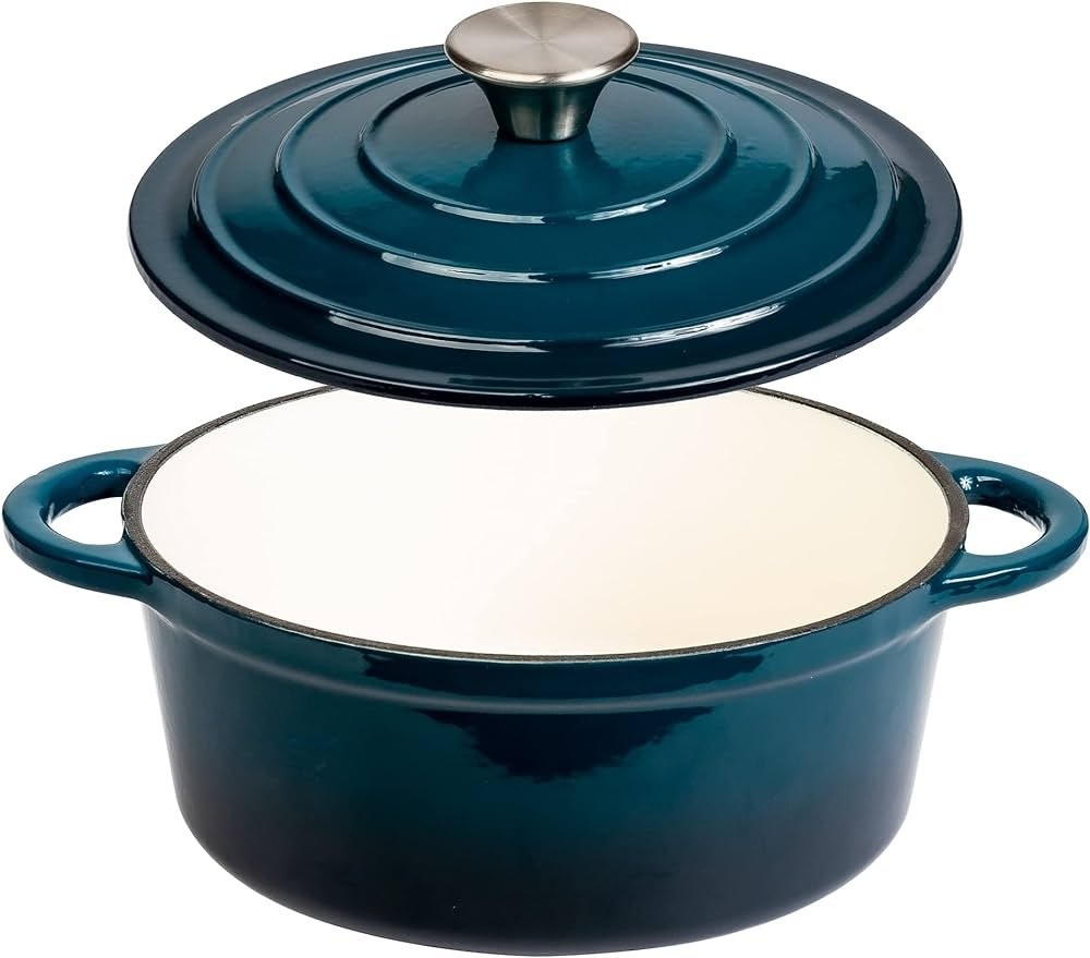 Эмалированная чугунная утятница Dutch Oven