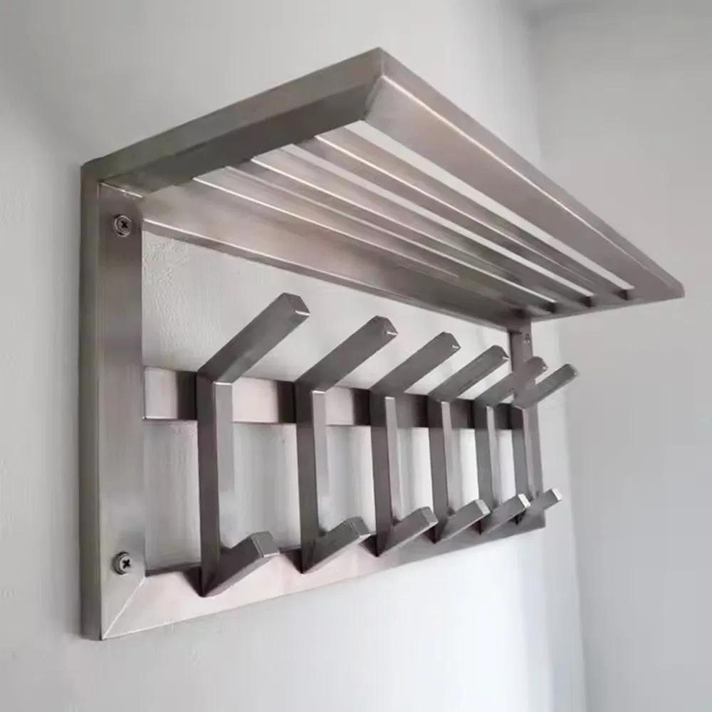 China Manufacturer Factory Price OEM ODM Daily Hardware Accessories Aluminum Stainless Steel 304 Bathroom Bracket Hook Welding Parts