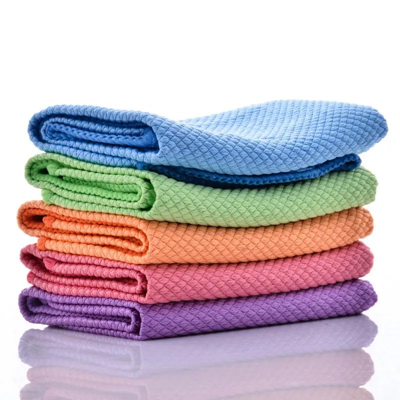 Stylish Reusable Dish Towels with Quick-Dry Technology for Kitchens