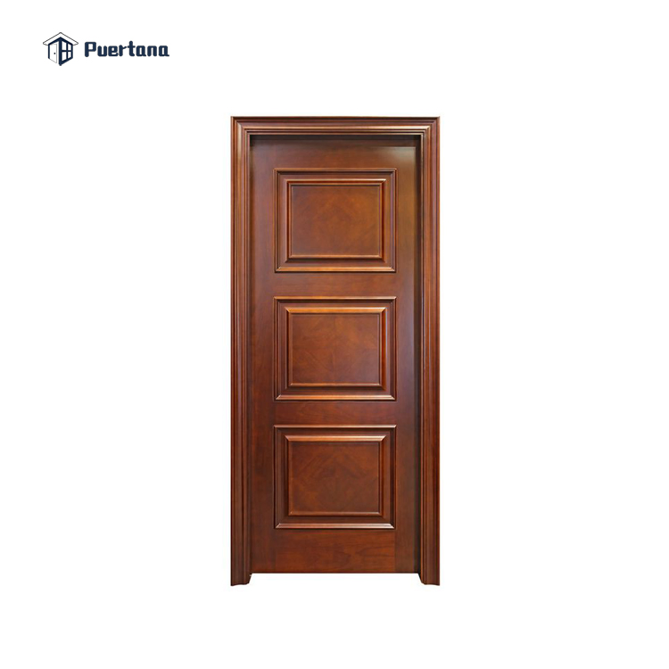 European Bathroom Bedroom Houses Room Interior Entrance PVC MDF Panel Wood Door