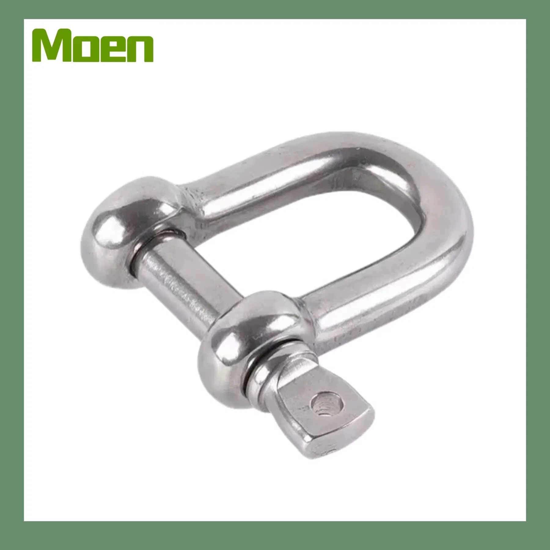 Manufacturers Direct Selling Industry Galvanized D Shackle Steel for Mining