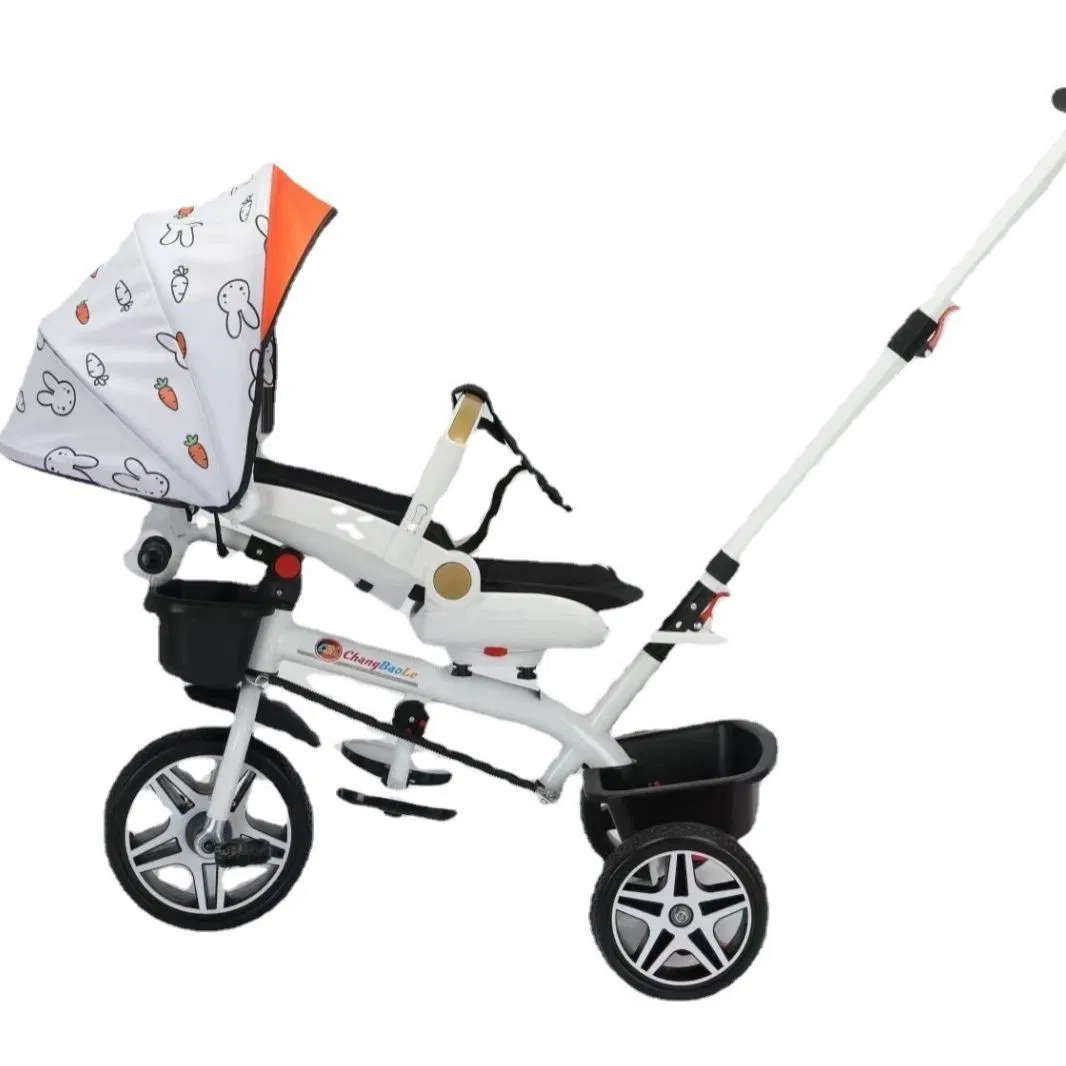 Baby Stroller, Children's Tricycle, Baby Bicycle, Baby Stroller, Lying, Rotating, Sitting, Riding Tricycle