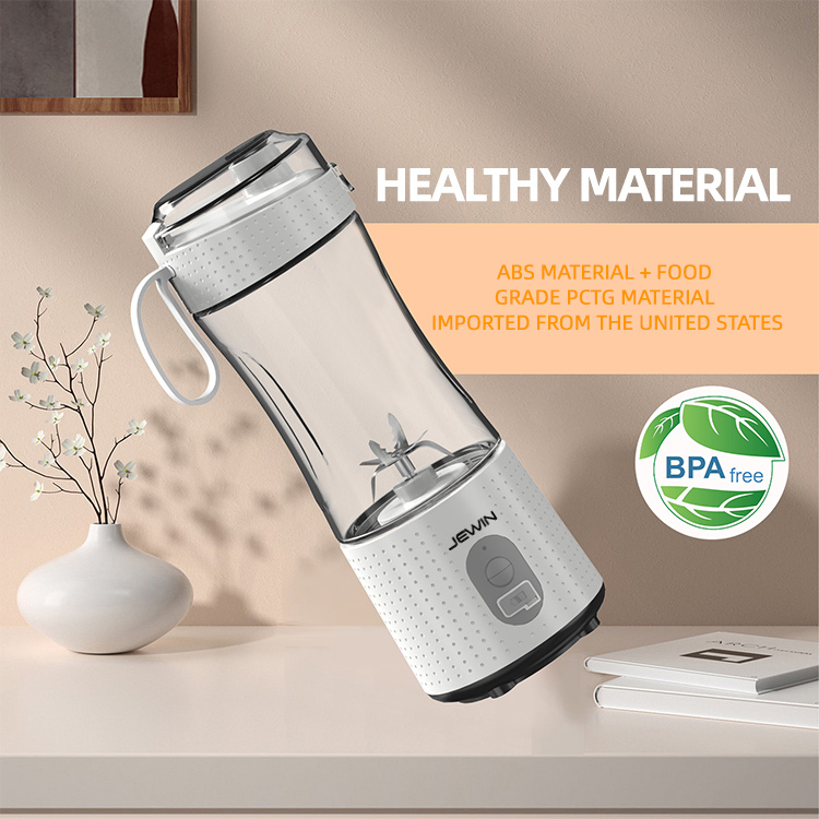 Jewin Portable Electric Juicer Cup Newest Fruit Mixer with Type-C Rechargeable Function